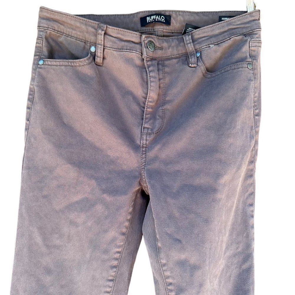 Buffalo David Bitton Hanna Lavender High Rise Soft Stretch Skinny Jeans Size 4 - Picture 2 of 12